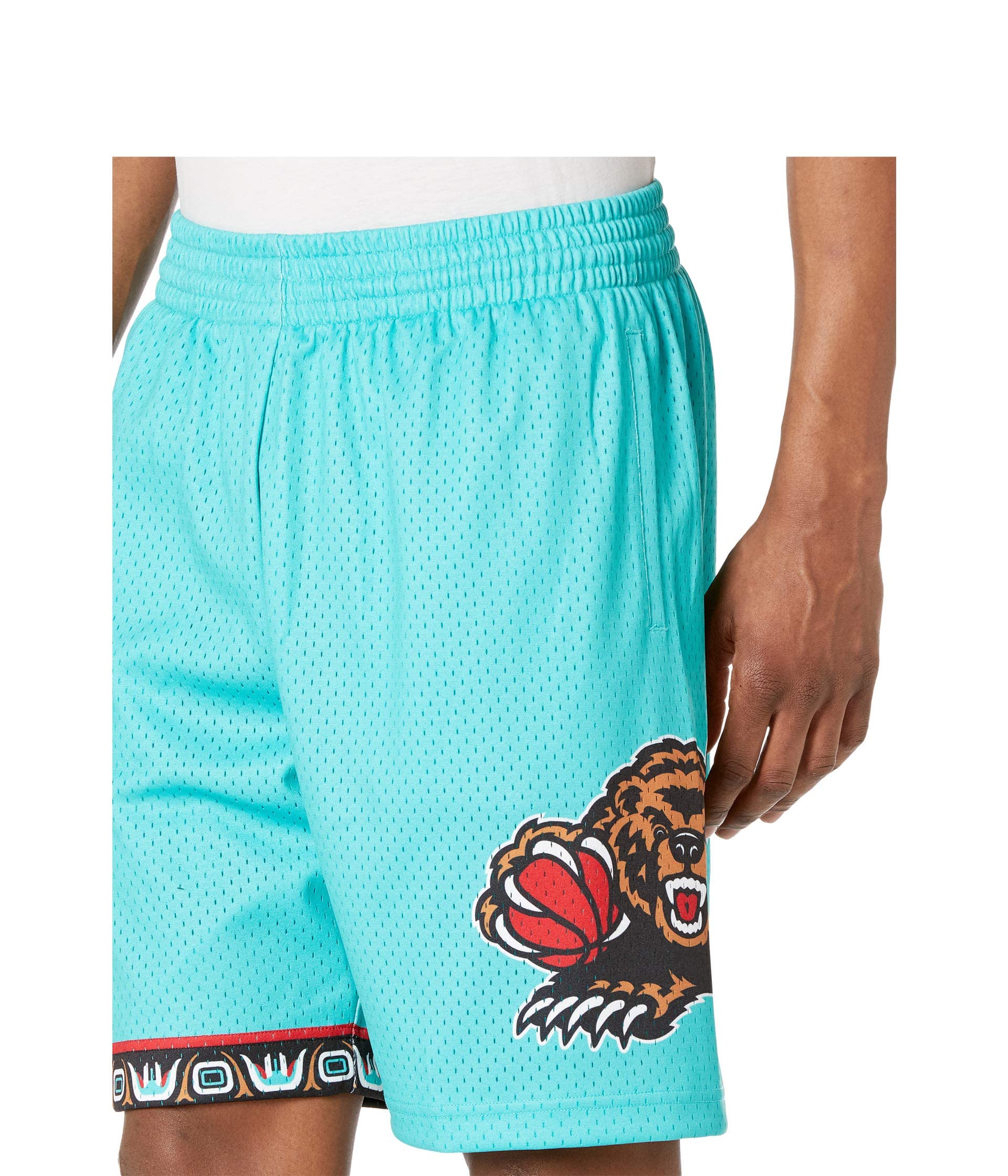 Mitchell & Ness Vancouver Grizzlies 1996-97 Road Swingman Shorts