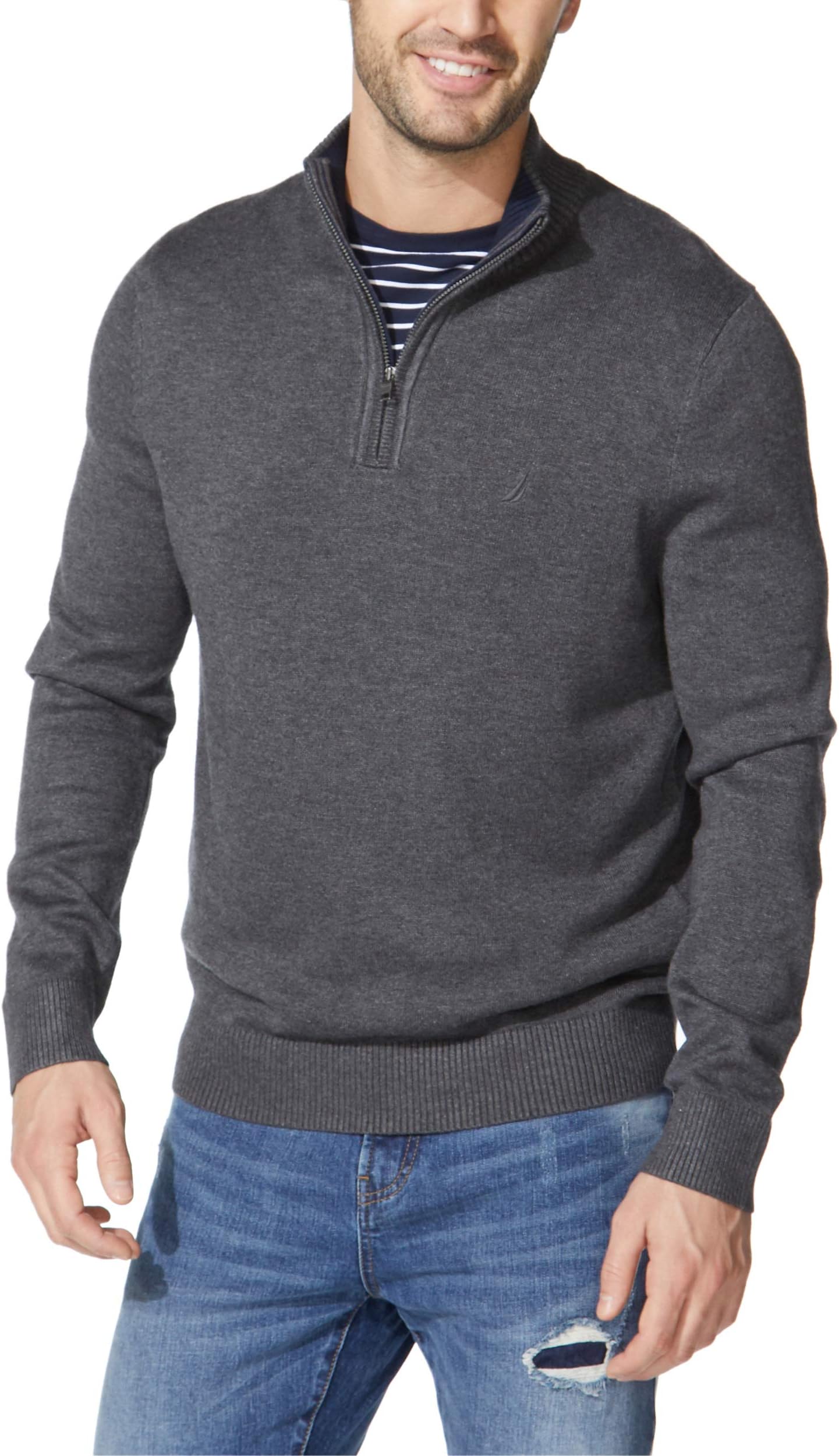 Men's Quarter-Zip Sweater