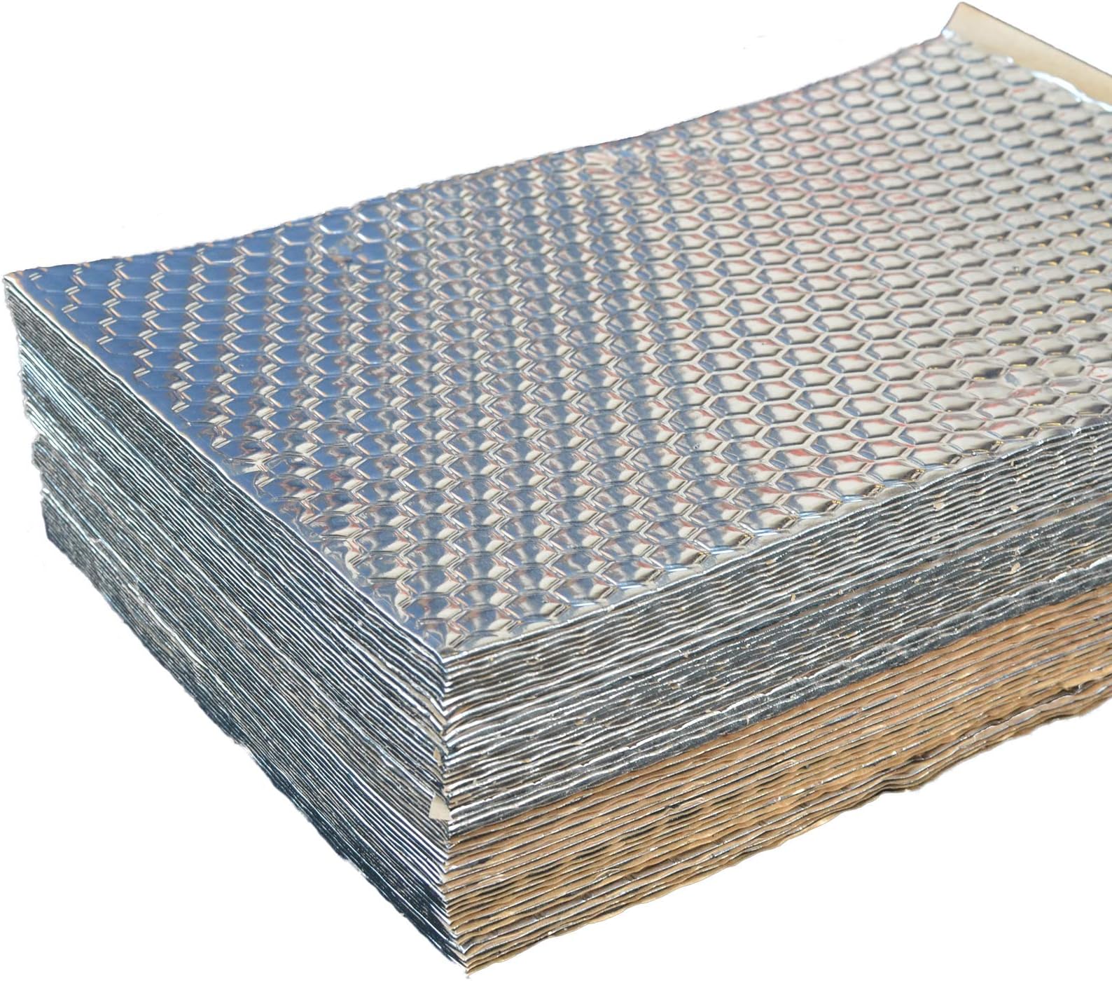 Dodo Mat DEADN Hex sound deadening, 50 Sheets, 50 sq.ft (4.7sq.m), car & van sound proofing, vibration damping