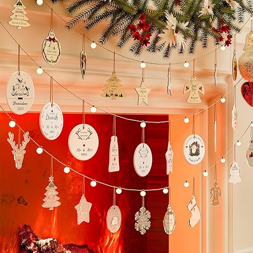 Miniatura 3 de Adorno personalizado para fotos de perro, Navidad personalizada para mascotas, regalos de primera Navidad, regalo de Navidad para cachorros,