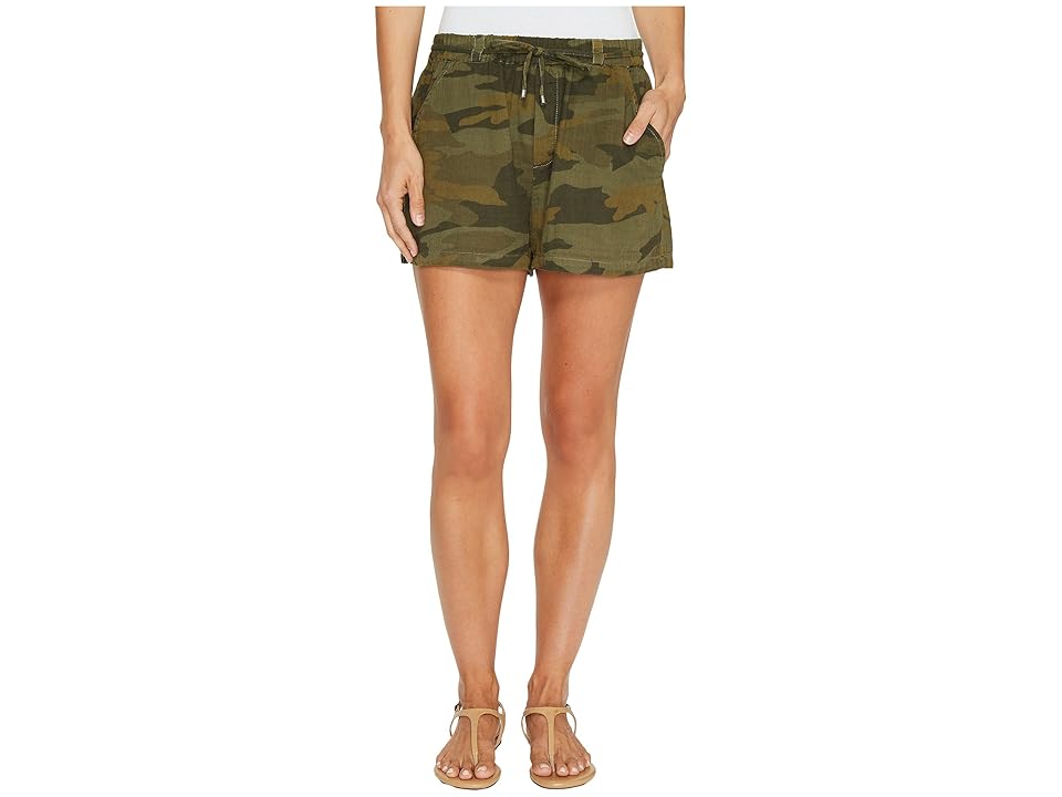 

Splendid Tie Waist Shorts (Military Olive) Women's Shorts