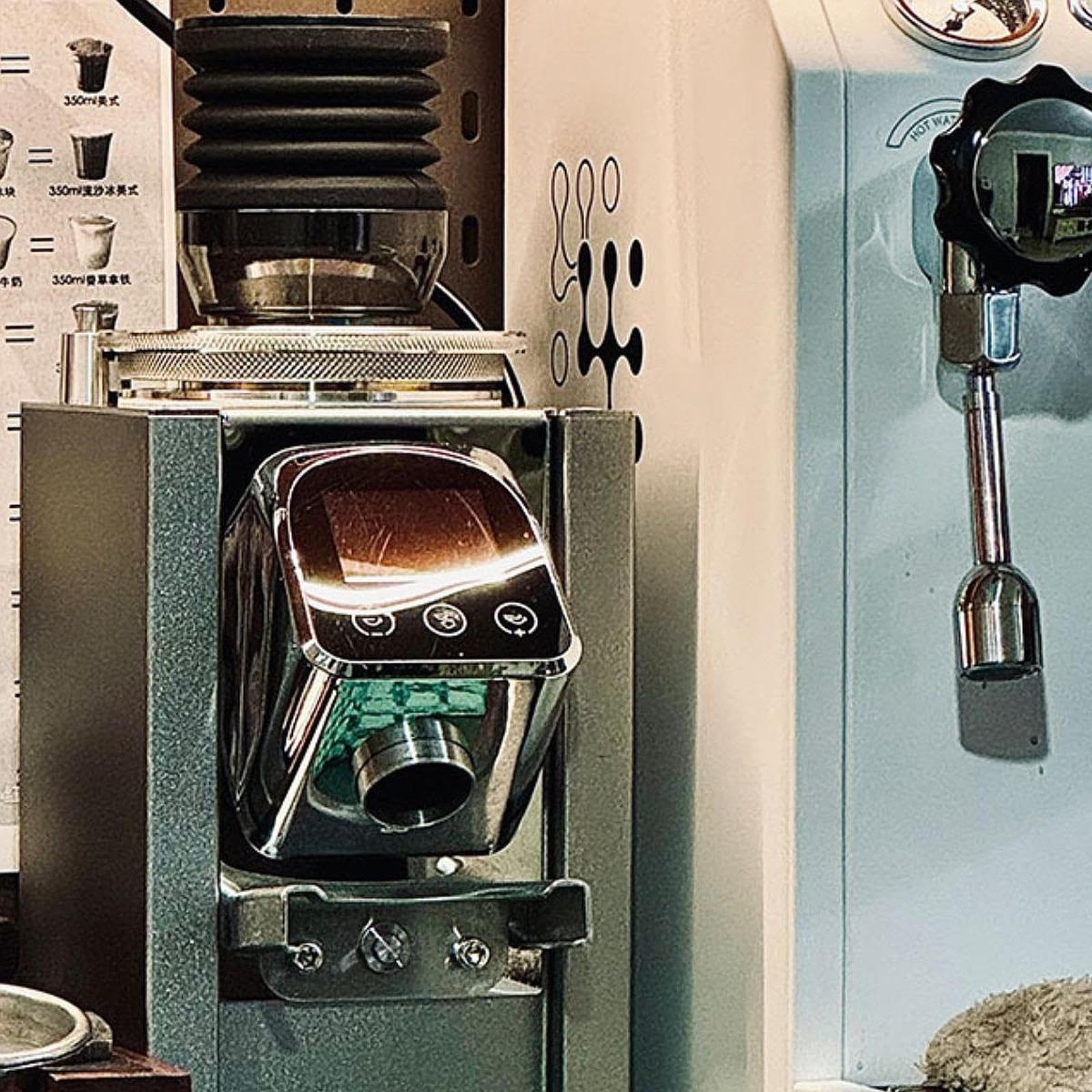 MERIGLARE , Ausblasbehälter, Kaffeezubehör