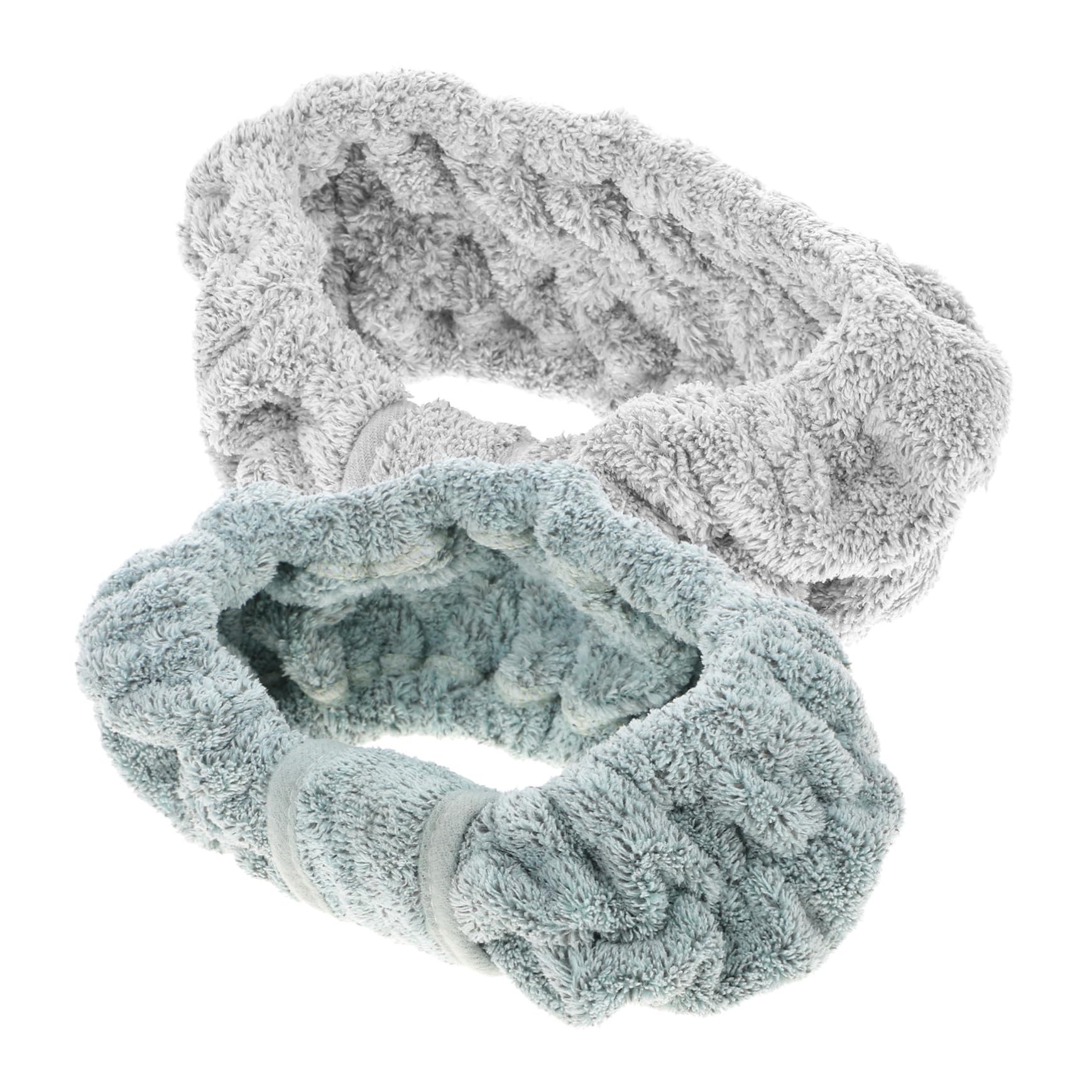Healeved 3 Set Di Pratiche Fasce Per Da Trucco Adorabili Fasce Per Da Spa Fasce Per Per Il Lavaggio Del Viso Accessori Per Morbidi Ed Per Donne Per Lavarsi I E Fare Il Bagno 2 Pezzi * 3