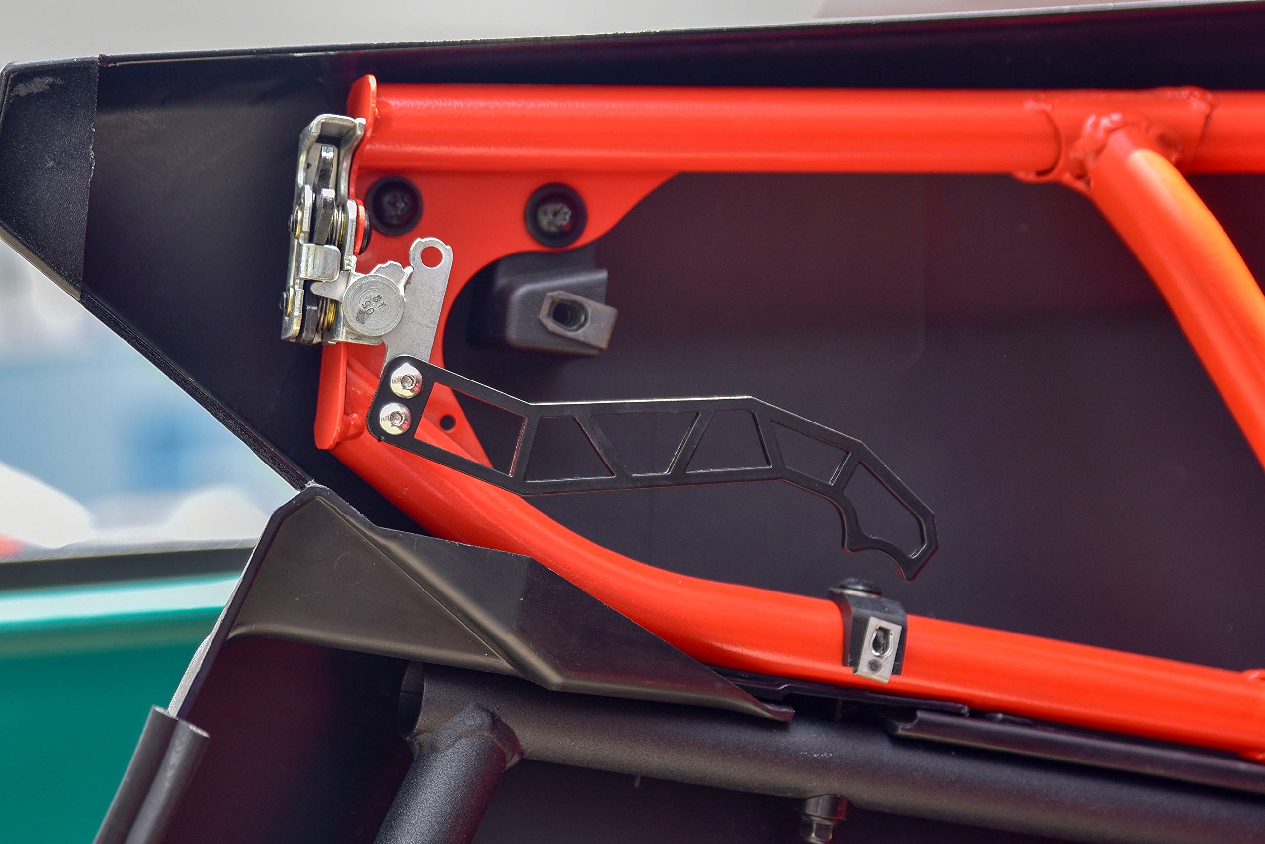 UTV Custom Metals Door Handles, SAUTVS Black Powder Coating Door