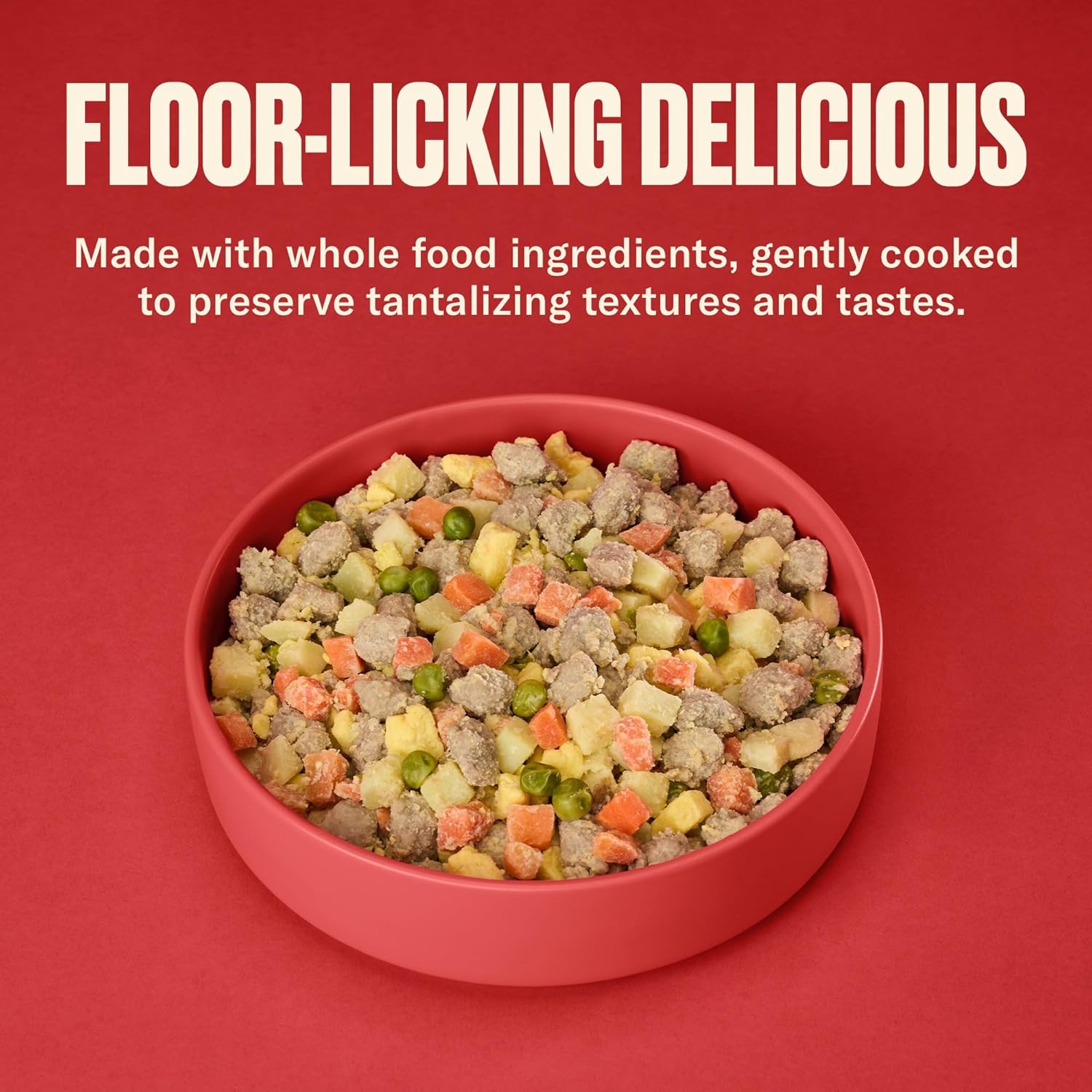 Nom Nom Freshly-Made Frozen Variety Pack Dog Food – Vet-Formulated Fresh Meals with Real Beef, Chicken, Turkey & Pork – Gently Cooked, Complete & Balanced Nutrition – 14oz Pouches, Pack of 7