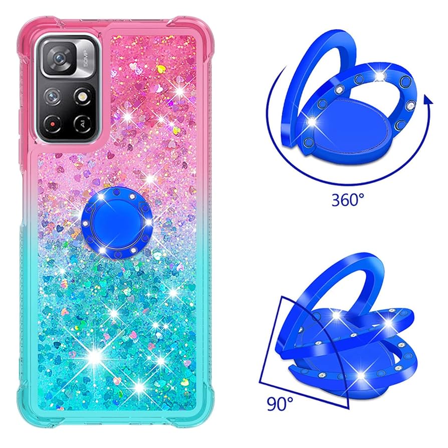 Xiaomi 4g redmi note11 android ブルー キラキラ Amazon.co.jp: CCSmall Xiaomi Redmi Note 11 4G用 クリア