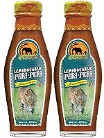Vista 10 de African Dream Foods - Salsa picante Peri-Peri de limón y ajo Salsa picante totalmente natural Botella de 5 onzas líquidas