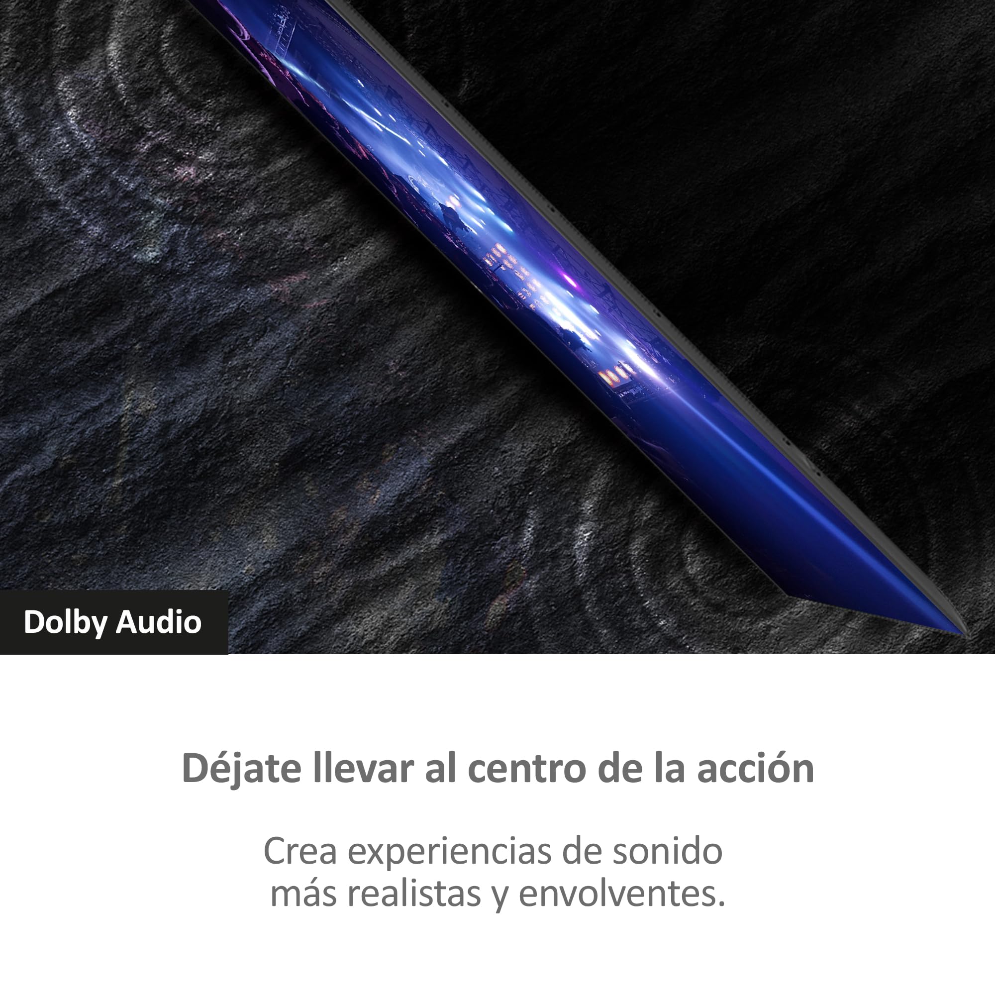 Haier Direct LED Full HD H40K85EFX - 40", Smart TV, Google TV, Dolby Audio, HDR 10, Smart Remote Control, Google Assistant, Bluetooth 5.1, DBX TV, HDMI 2.1 x 4, Sin Marcos, 2024