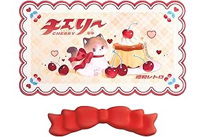 Kawaii Mouse Pad Wrist Rest Set: Work or Play in Comfort with...