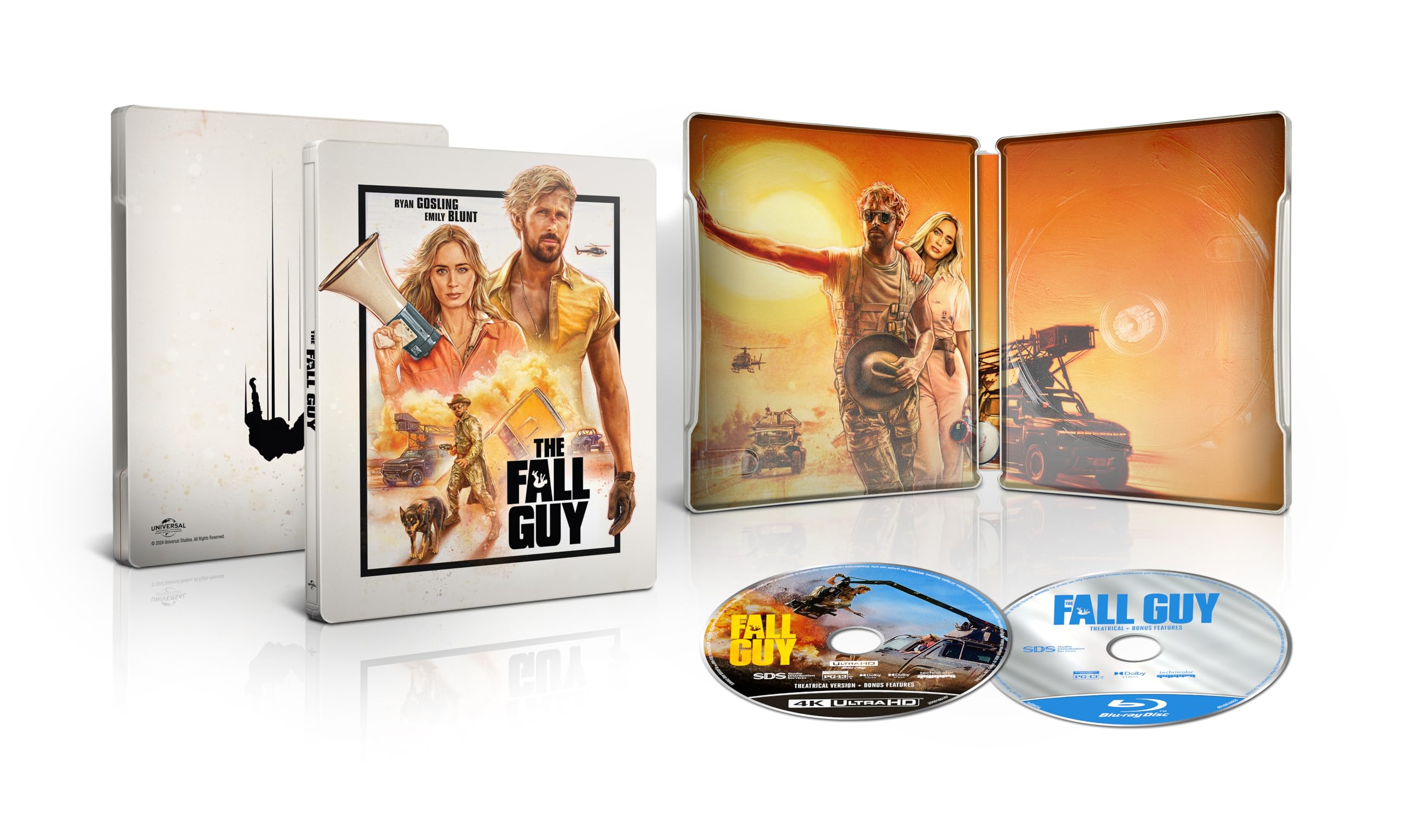 Universal Pictures The Fall Guy (Kaskader) (steelbook) [Blu-Ray 4K]+[Blu-Ray] (Keine deutsche Version)