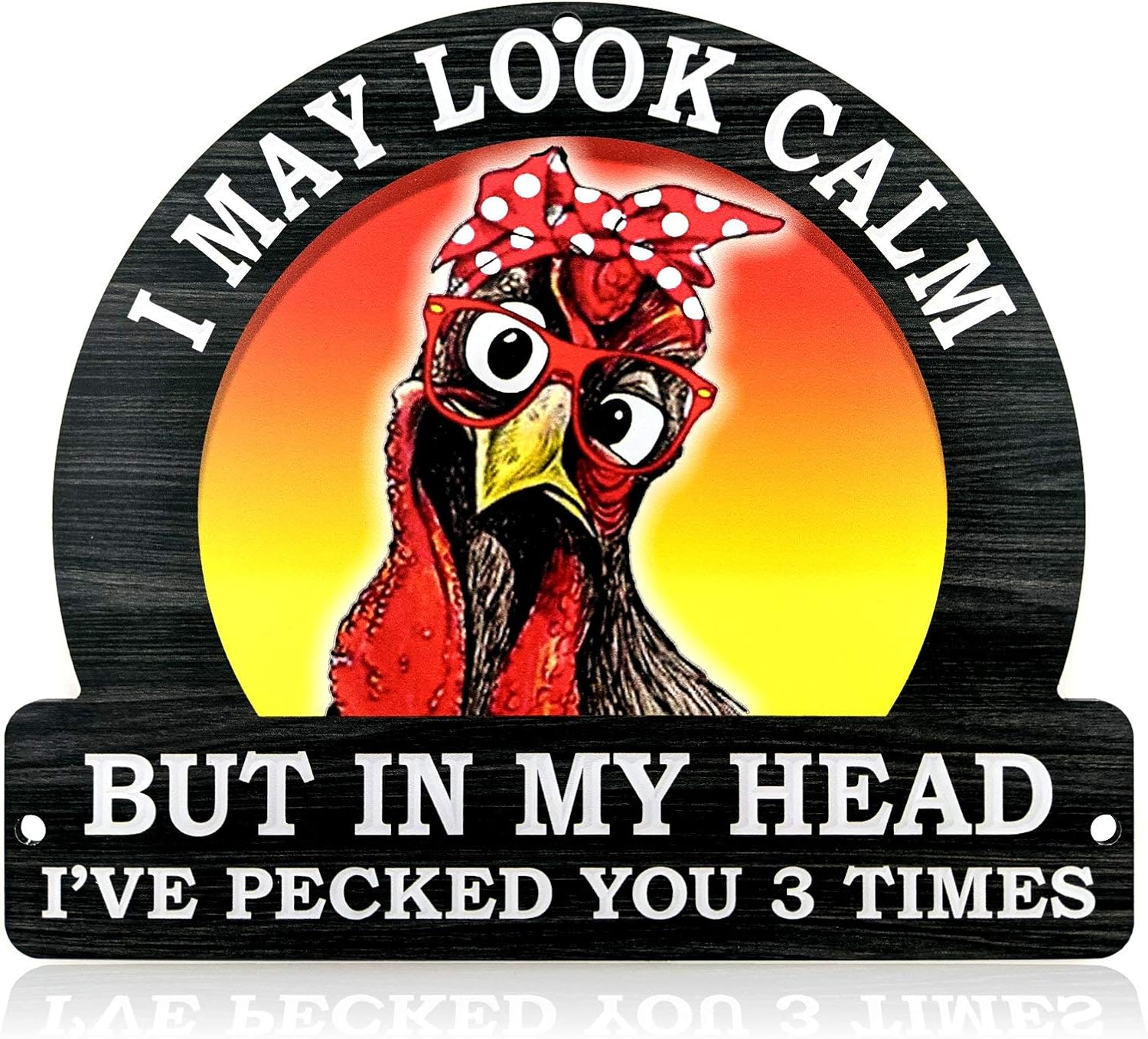 Bigtime Signs Chicken Coop Decor Sign - Hang on Your Chicken Run, Farm House or Kitchen Wall Decor for Home or Hen House Coop | Funny…