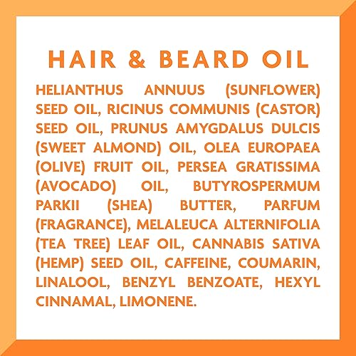 Miniatura 9 de Cantu for Men Hair & Beard Oil, 3.4 fl oz