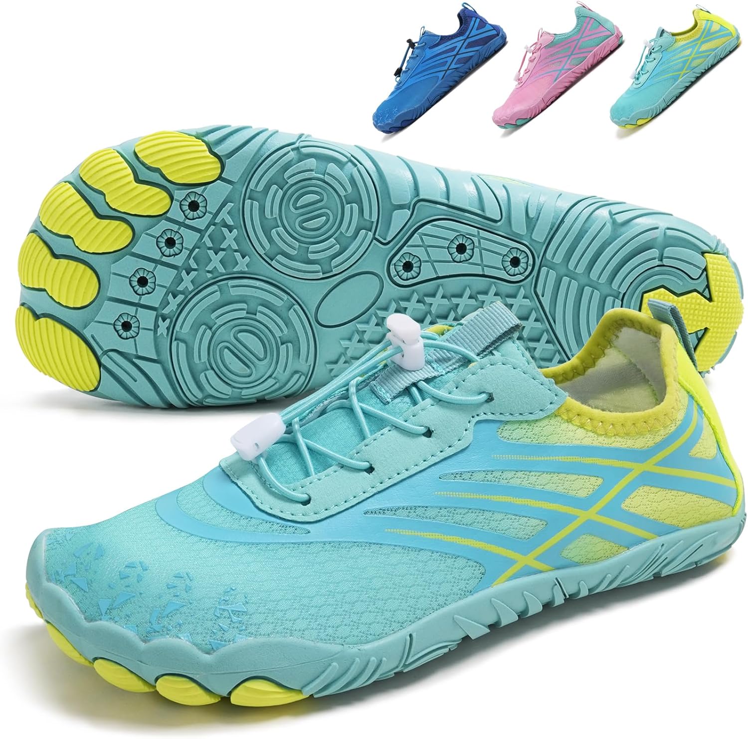 Water Shoes Women Men, Walking Shoes Barefoot Shoe Men, Wide Toe Box Hiking Shoes, Swim Shoes, Grounding Shoe Barefoot Sneakers Women, Running, Gym, Unisex