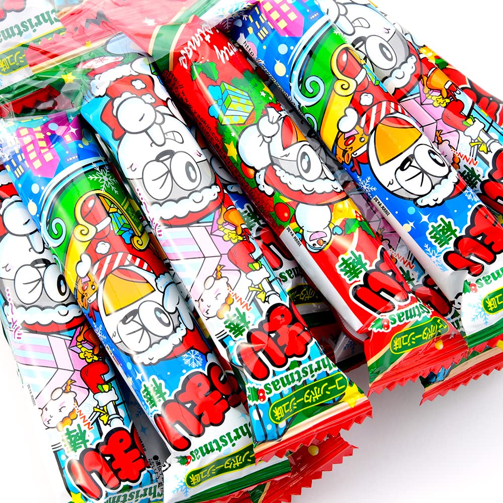 Amazon.co.jp: やおきん クリスマス うまい棒 コーンポタージュ味 600