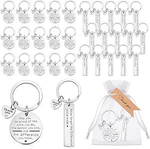 Set Regalo Per Colleghe - Borsa Cosmetica E Portachiavi Cuore, Regalo Di Addio O Compleanno - Foto 3