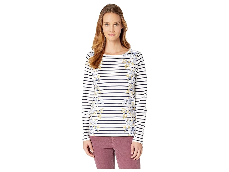 

Joules Harbour Printed Jersey Top (Maisy Ditsy Stripe) Women's Clothing