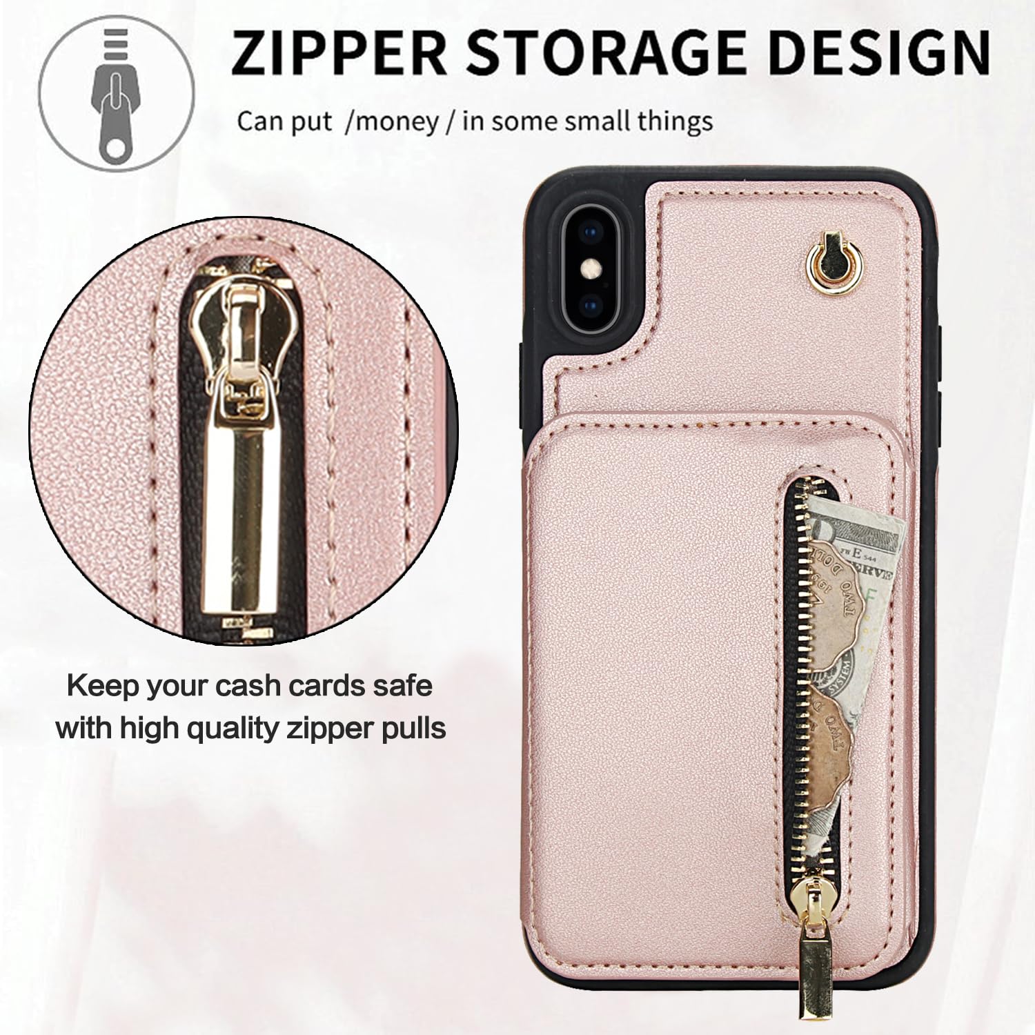 Amazon.co.jp: iPhone Xs X 10 10s用電話ケース RFIDウォレットセル