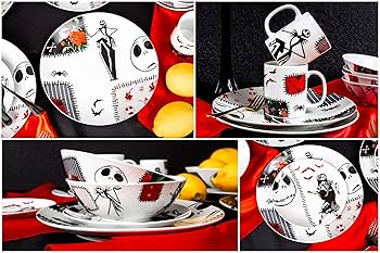 ナイトメアー・ビフォア・クリスマス　ギフト　食器セット　レア　希少 Amazon.co.jp: Robe Factory LLC ナイトメアー・ビフォア