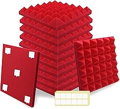 SK Studio 12 Stück Akustikschaumstoff Schallabsorber