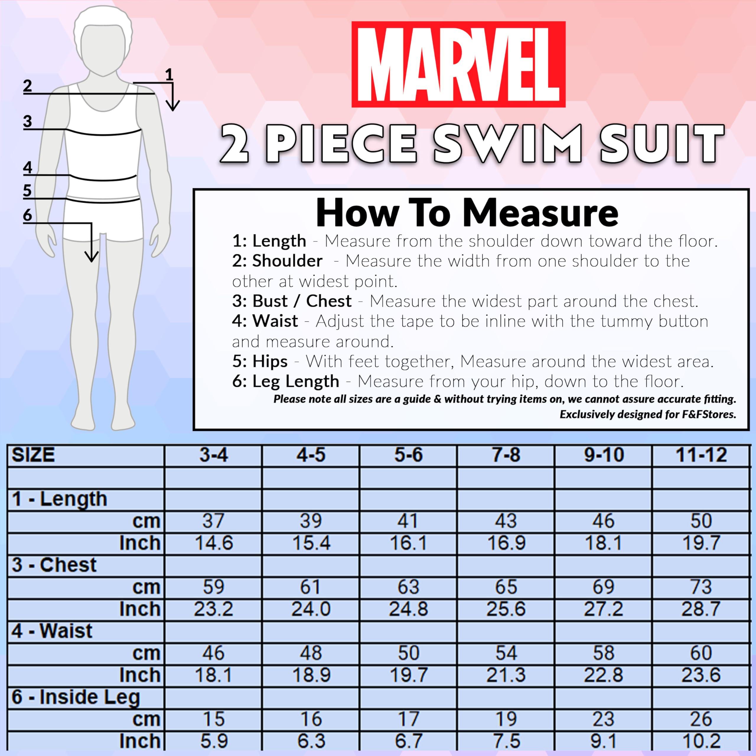 Marvel Spiderman Badeanzug Kinder, Zweiteiliger Schwimmanzug mit Oberteil & Badehose Jungen