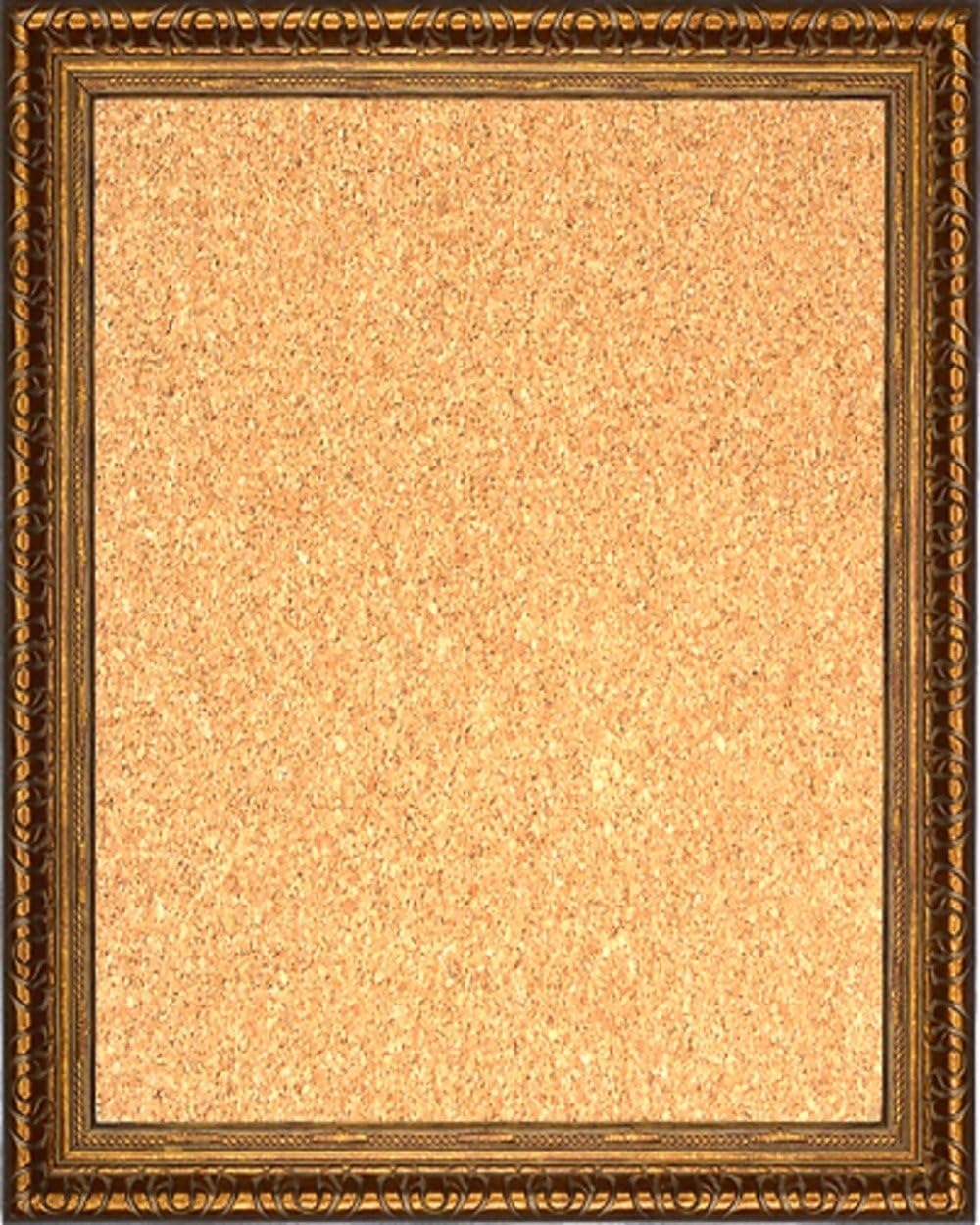 Framed Cork Board 16 x 20 - with Copper Finish Frame