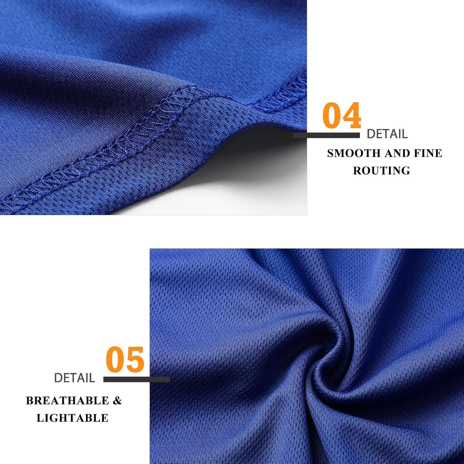 Surenow 3 Pack Mens Running Gym Shorts Quick Dry Workout Lightweight Shorts 3 Inch Breathable Athletic Shorts with Pockets - Image 6