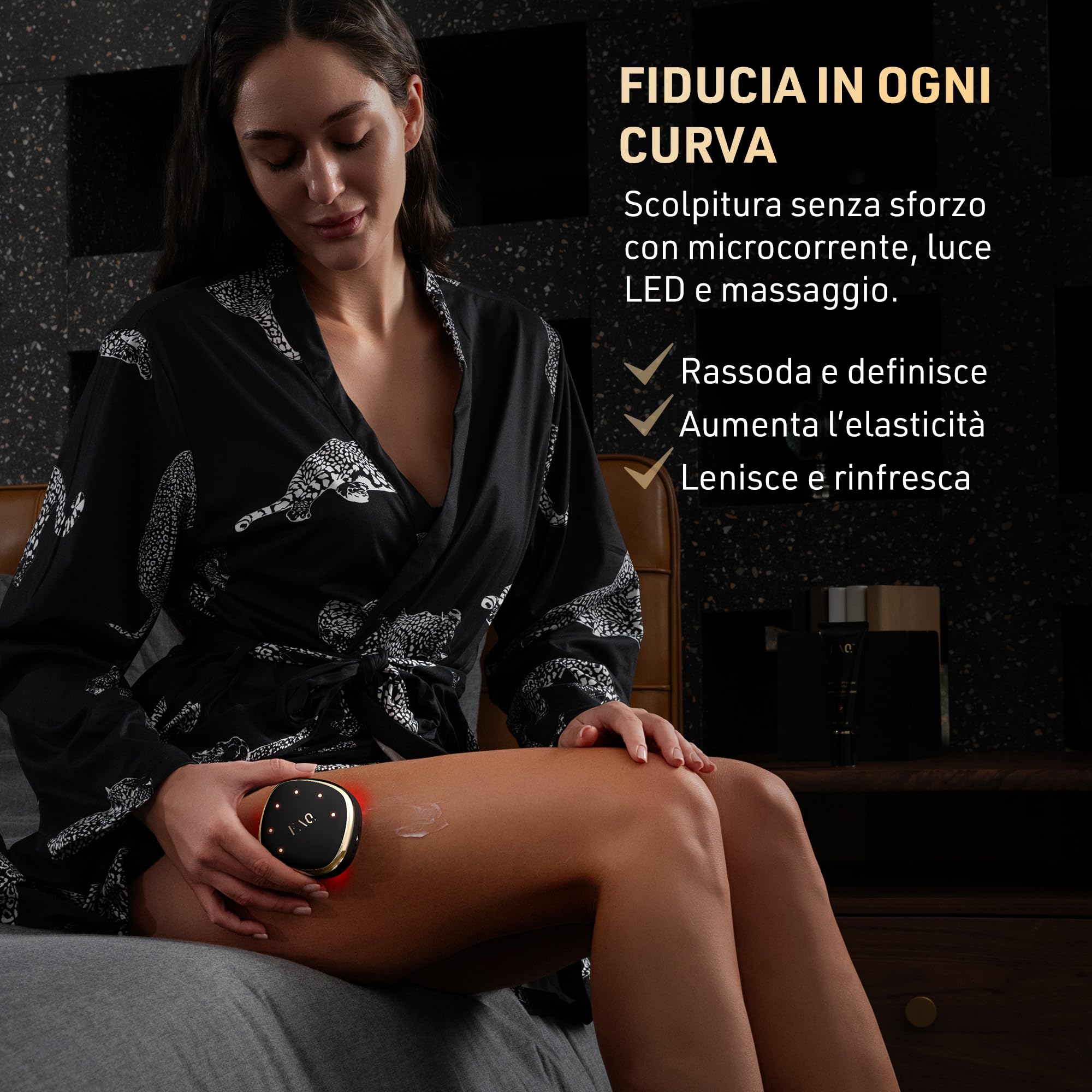 FAQ 411 Massaggiatore Corpo A Microcorrente - Tono E Pelle Più Soda | Massaggiatore A Microcorrente, Massaggio Corpo, Drenaggio Linfatico, Luce Rossa, Cellulite, Tonificazione, Gua Sha, Con IA