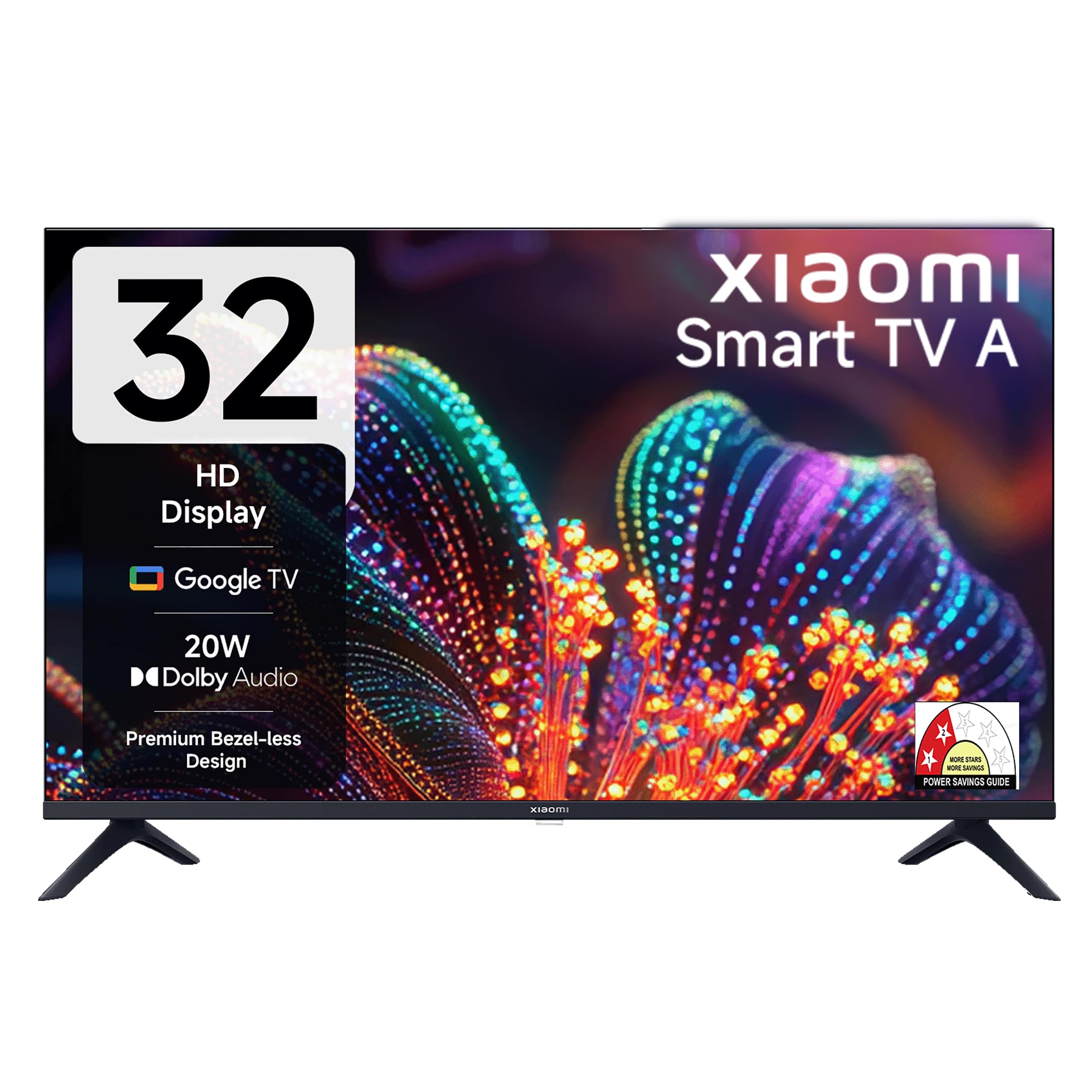 Xiaomi 80 cm (32 inch) A HD Ready Smart Google LED TV L32MB-AIN