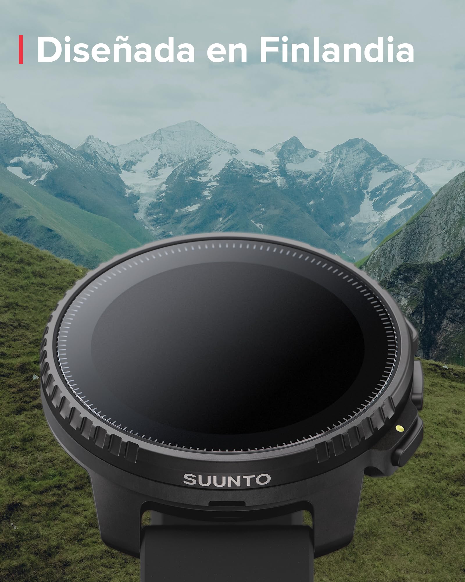 SUUNTO Vertical Reloj Deportivo - Smartwatch GPS, GPS de Doble Frecuencia, Mapas sin Conexión Gratuitos, Autonomía de hasta 50 Días, Carcasa Resistente Militarmente, Resistente al Agua hasta 100m