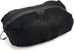 Peak Design Ultralight Packing Cube Bundle, Black, Stretchy Mesh Cubes with Strap Attachment Points and Luggage Pass Throughs, Zipper Opening, Travel Organizer for Men and Women, Sizes XXS, XS, S