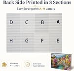 Jigsaw Puzzles for Adults 1000 Pieces Impossible Hard Difficult Challenging Puzzle for Adults 1000pc Puzzles Oil Painting Puzzle Flowers Tree Stream Jigsaw Puzzle 1000 Piece 28 x 20 inch
