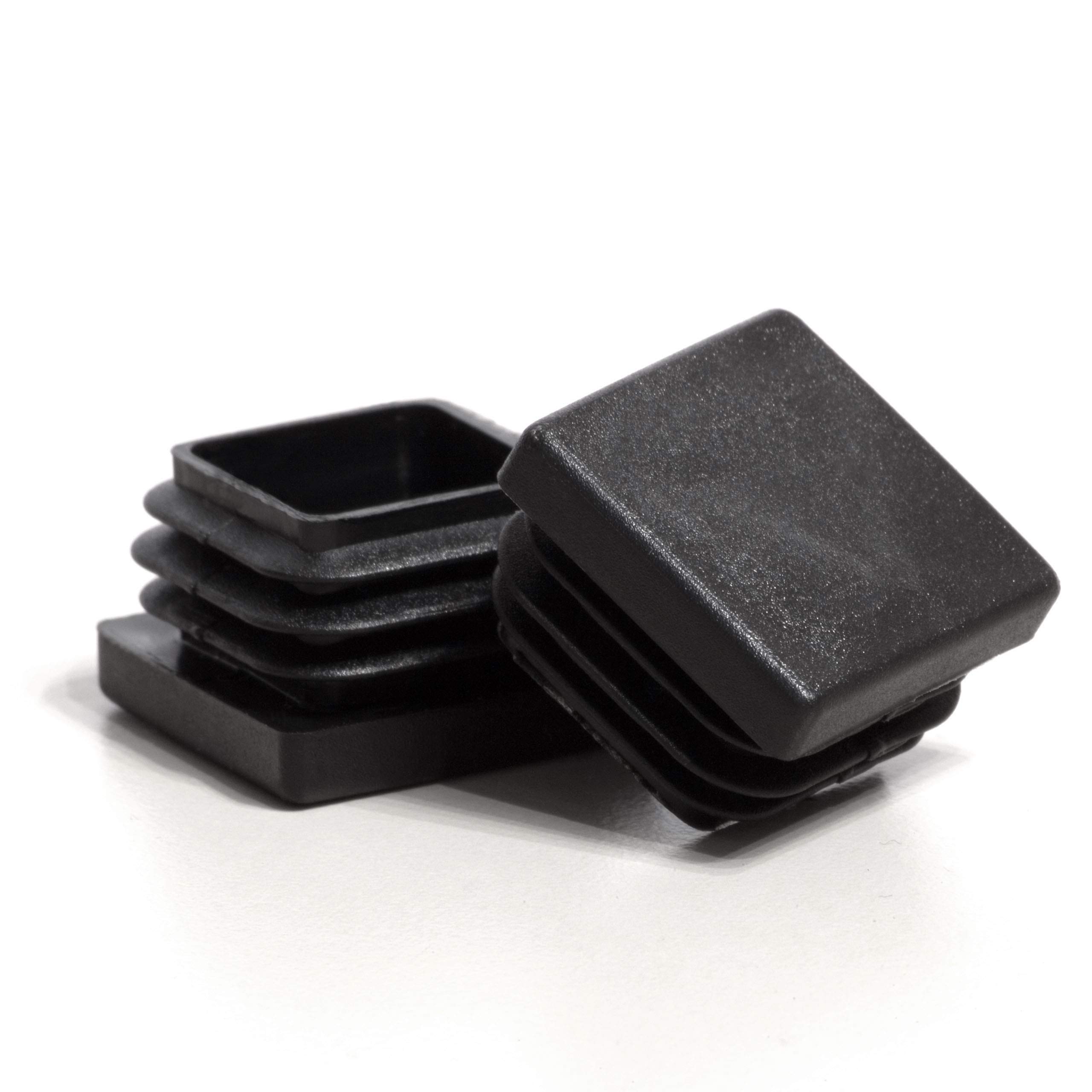 Tappi Tubo Quadrato Tappi Per Tubi Quadrati 60x60 Mm - Copertura In Plastica Per Pali, Recinzioni, Mobili Protezione Tubi Metallici - Foto 2