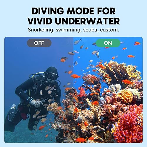 Miniatura 5 de Cámara de acción AKASO EK7000 Pro 4K con pantalla táctil EIS, ángulo de visión ajustable de 40m, cámara resistente al agua, cámara con mando a