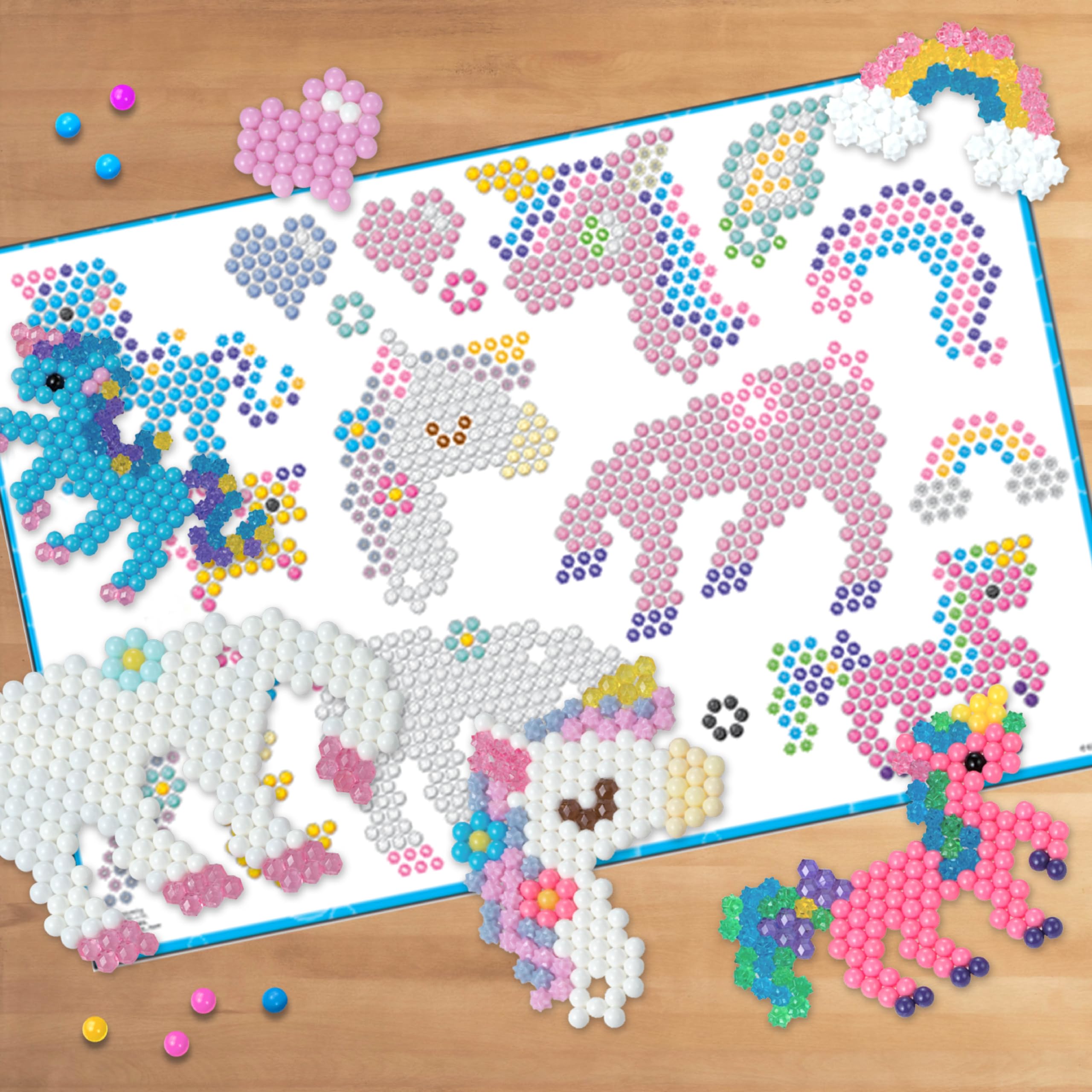 Pati-school Aquabeads 31944 Set de Unicornios Juego de Manualidades