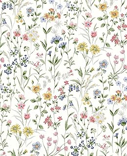12 Kitchen Entryway Ideas for Better Flow and Welcoming Style 76 NextWall Wildflowers Floral Prepasted Wallpaper (Multicolored)