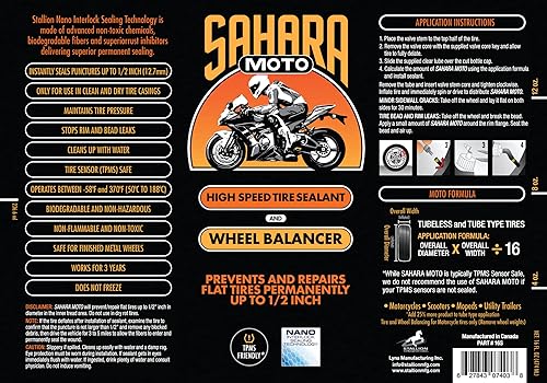 Miniatura 3 de Sellador de neumáticos de alta velocidad y equilibrador de ruedas 16 oz líquido