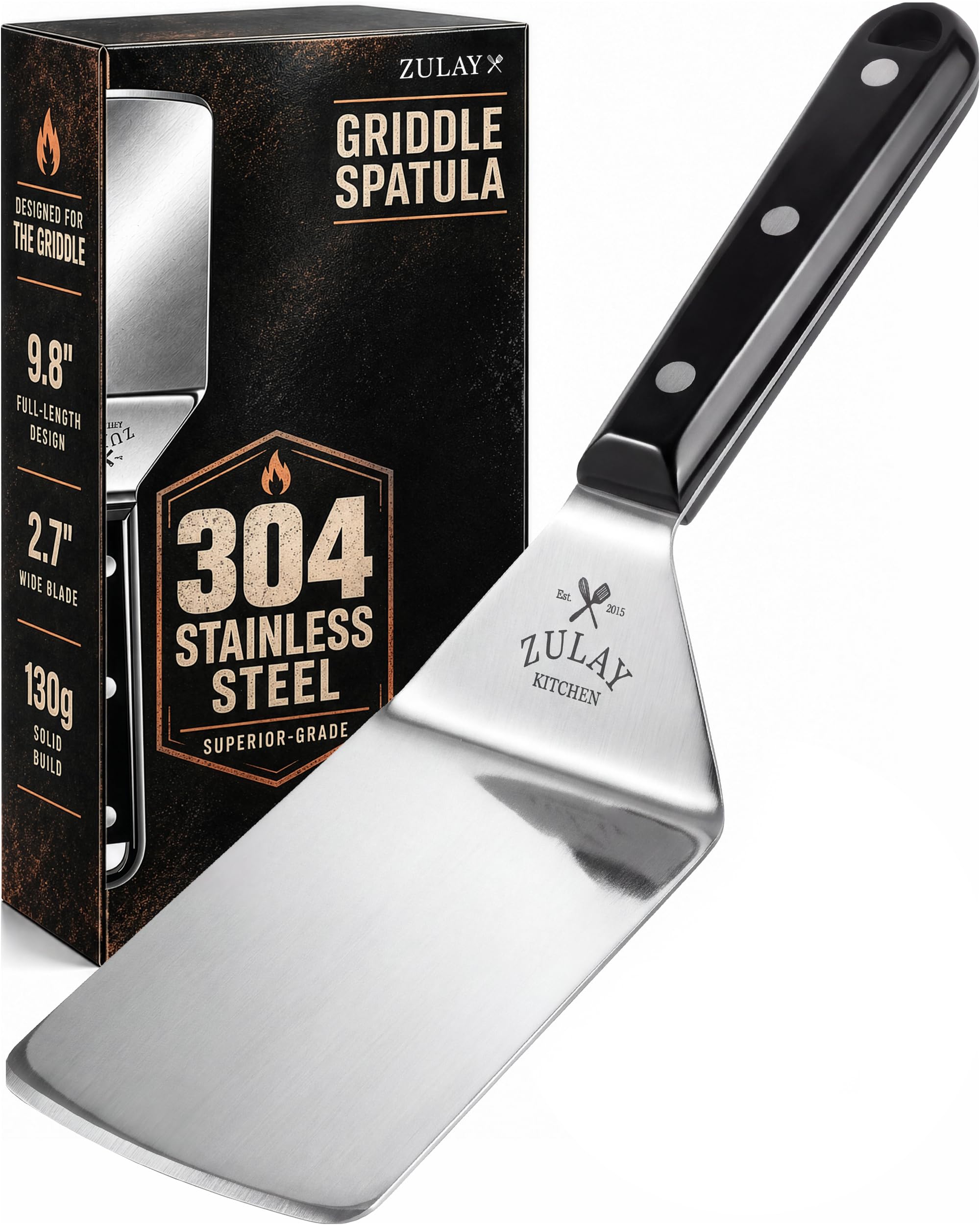Zulay Kitchen Stainless Steel Soup Ladle - 12" -20 Zulay Kitchen Stainless Steel Soup Ladle - 12" -20