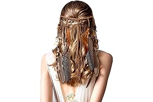 Viking Clothing for Women: Feather Headband for Costumes