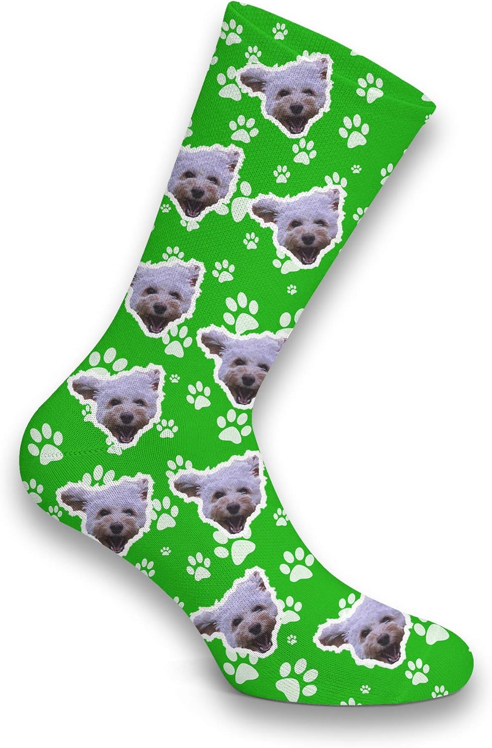 your pets face on socks