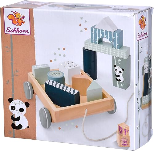 Eichhorn Blockwagon Toy