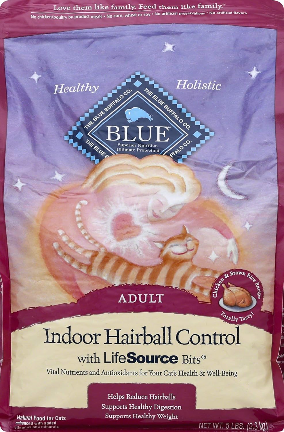 Blue Buffalo Tastefuls Hairball Control Natural Adult Dry