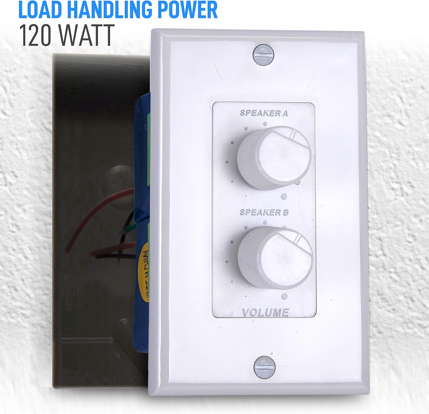 Discount 90% In Wall Speaker Volume Control - Home Audio Smart 2-Channel A/B Dual Channel Speakers Controller Selector Pod Box - Rotary Knob Fader Control Up to (2) Pair of Indoor or Outdoor Speakers - Pyle PVCD15 Popular In Wall Speaker Volume Control - Home Audio Smart 2-Channel A/B Dual Channel Speakers Controller Selector Pod Box - Rotary Knob Fader Control Up to (2) Pair of Indoor or Outdoor Speakers - Pyle PVCD15
