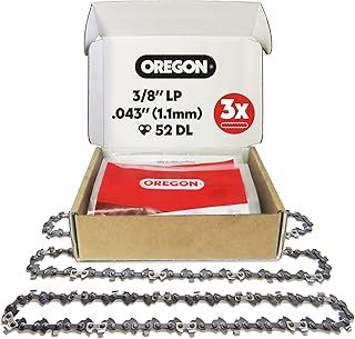 Oregon Sägekette für 35cm Schwert, 3/8" LP, 1,1mm Stärke, 52 Treibglieder