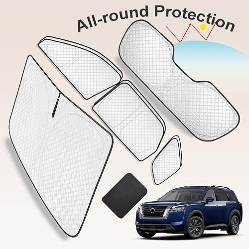 Miniatura 332 de KMF - Parasol de repuesto para parabrisas, cubierta para ventana lateral y trasera, cubierta protectora para visor, para campamento, bebé, bloqueo