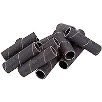 Vista 2 de Lijado tambor manga de repuesto, 1/2" diámetro x 2" longitud, grano 120, (12)