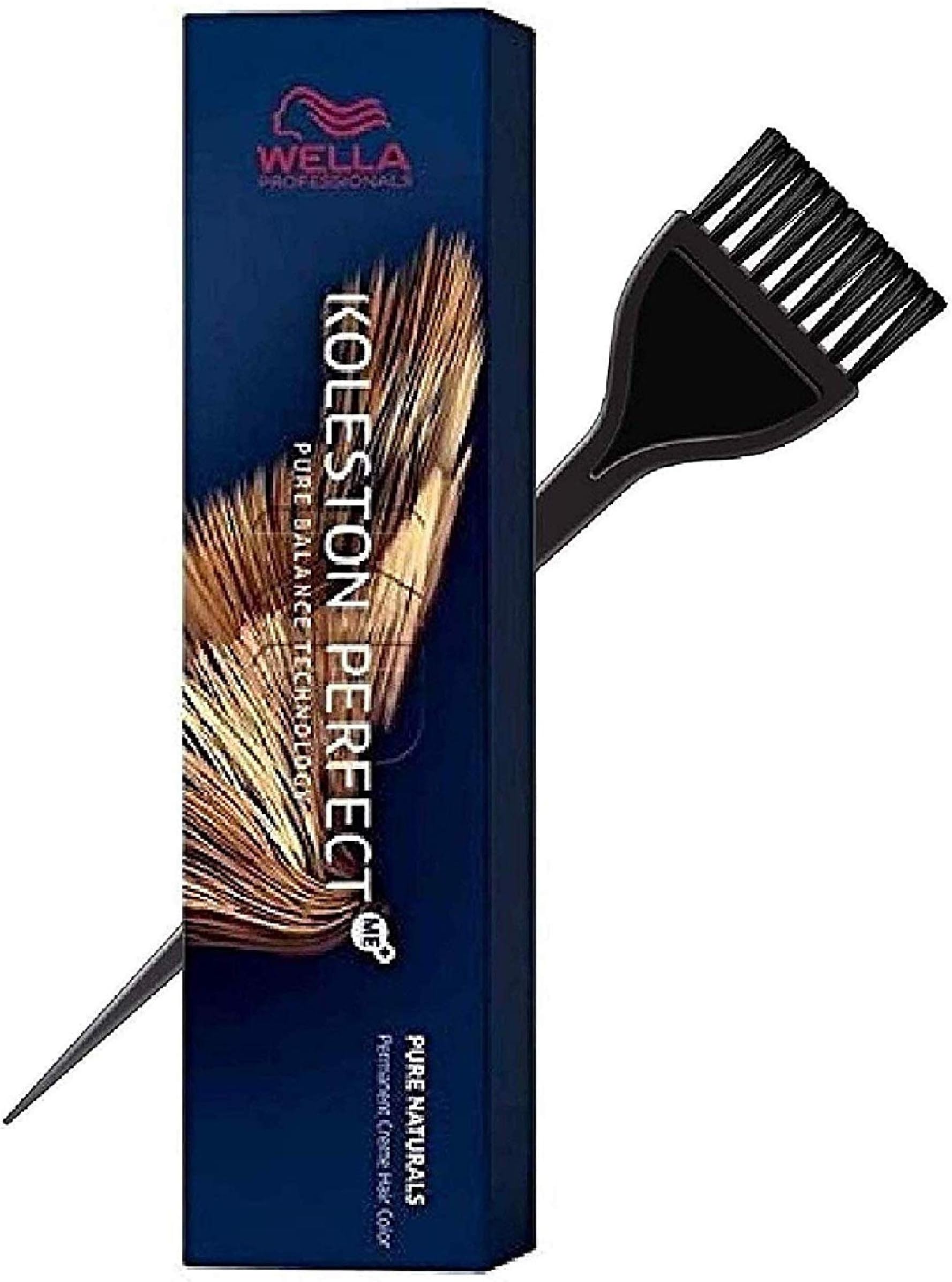 KOLESTON PERFECT ME+ Permanent Creme Haircolor Dye, 2 oz (with Sleek Tint Brush) Perfect Me + Cream Hair Color (77/0 Intense Medium Blonde/Natural)