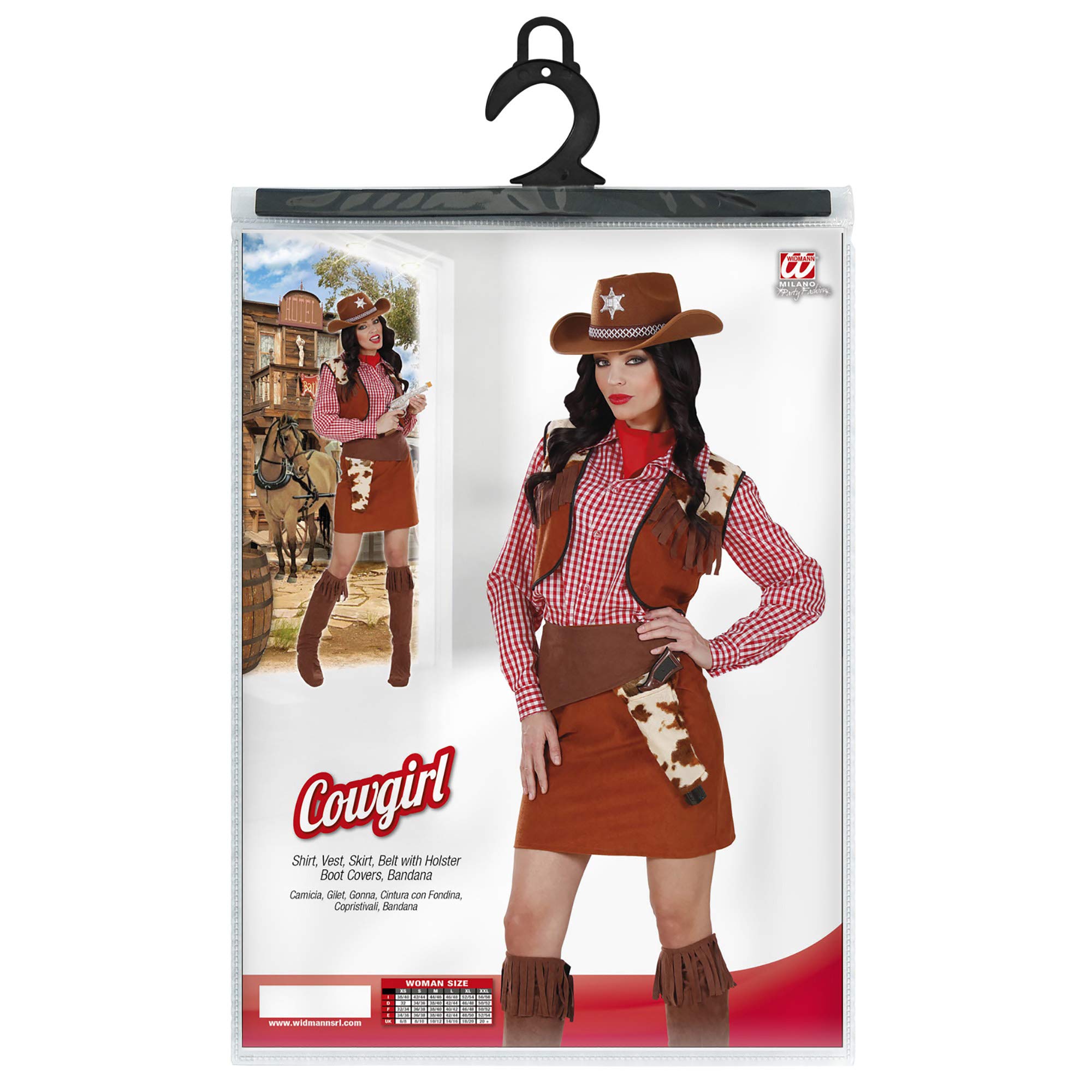 Widmann - Cowgirl : : Kleding, schoenen & sieraden
