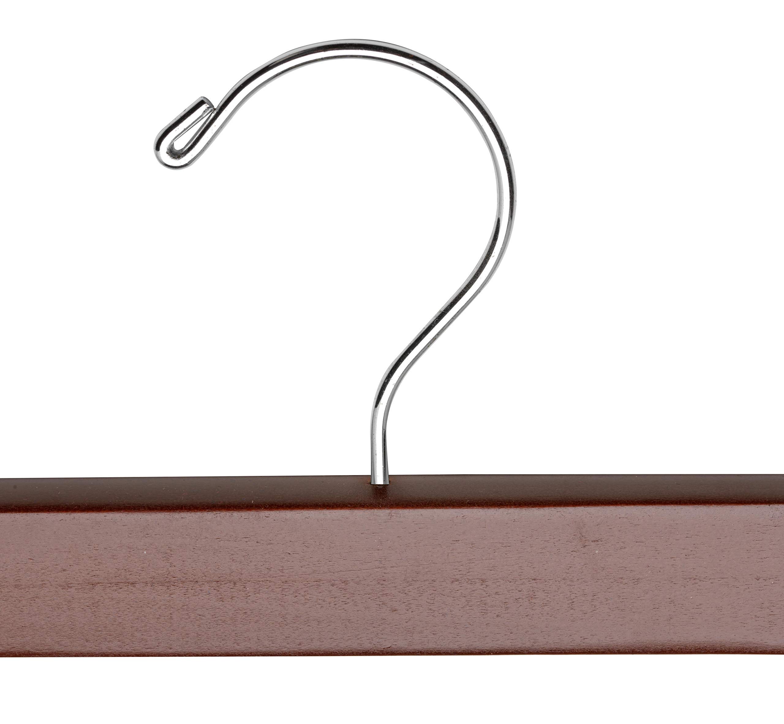 Madera COM-FORT HOUSE Pack 20 Perchas De Madera Antideslizantes