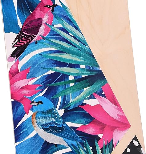 Miniatura 6 de Slendor - patineta longboard de madera de arce (42.0in), para freestyle, curvatura cóncava