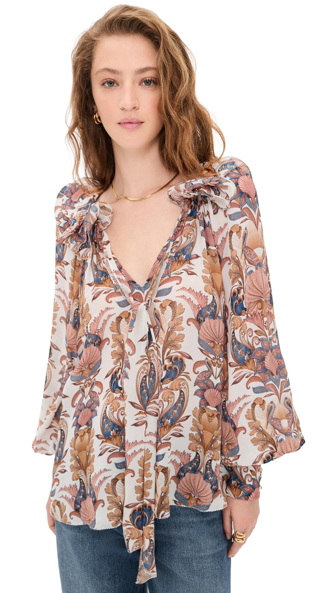 FARM Rio Women's Sea Garden Blouse